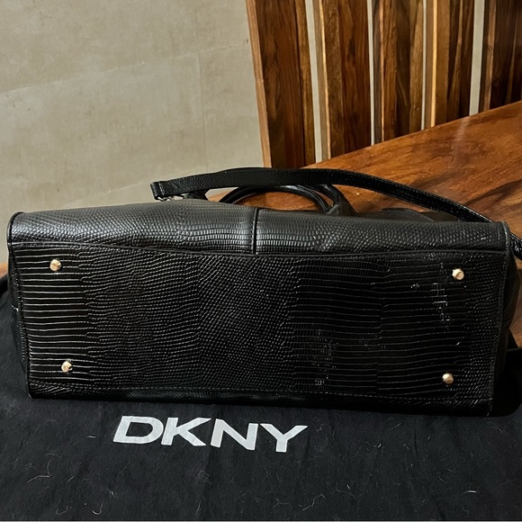 DKNY Pebbled Genuine Leather Bag - Picture 12 of 15